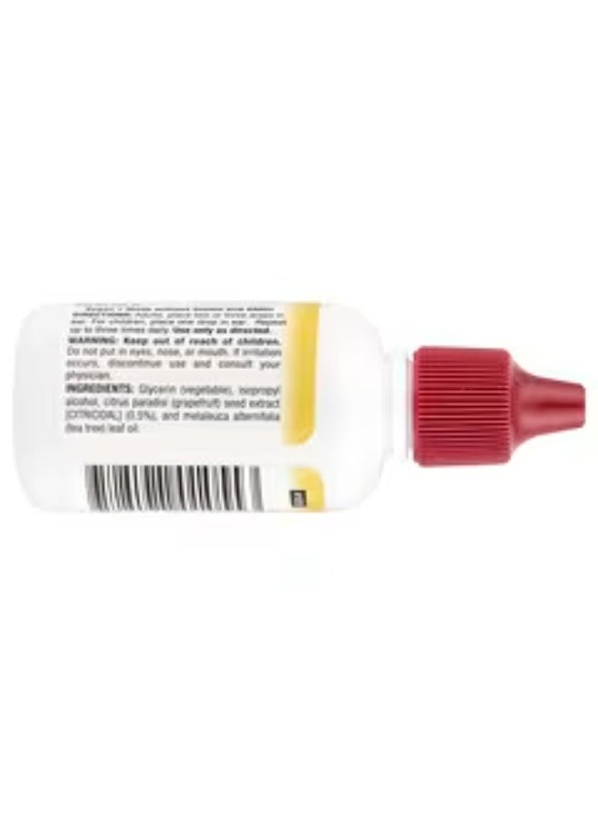 NutriBiotic, Ear Drops with Grapefruit Seed Extract Plus Tea Tree Oil, 1 fl oz (30 ml) - Image 2